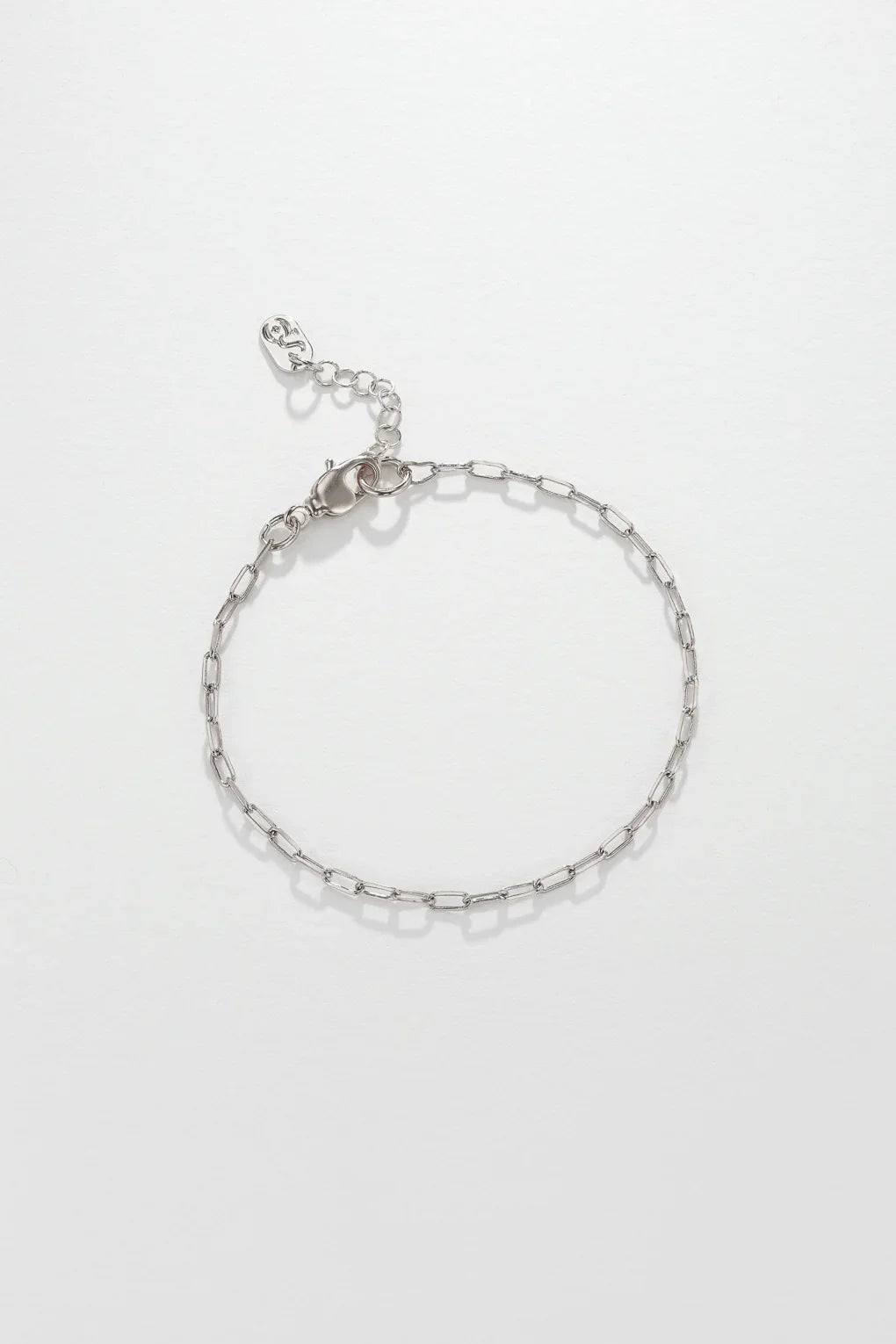 Charm Bracelet - Small Paperclip Chain