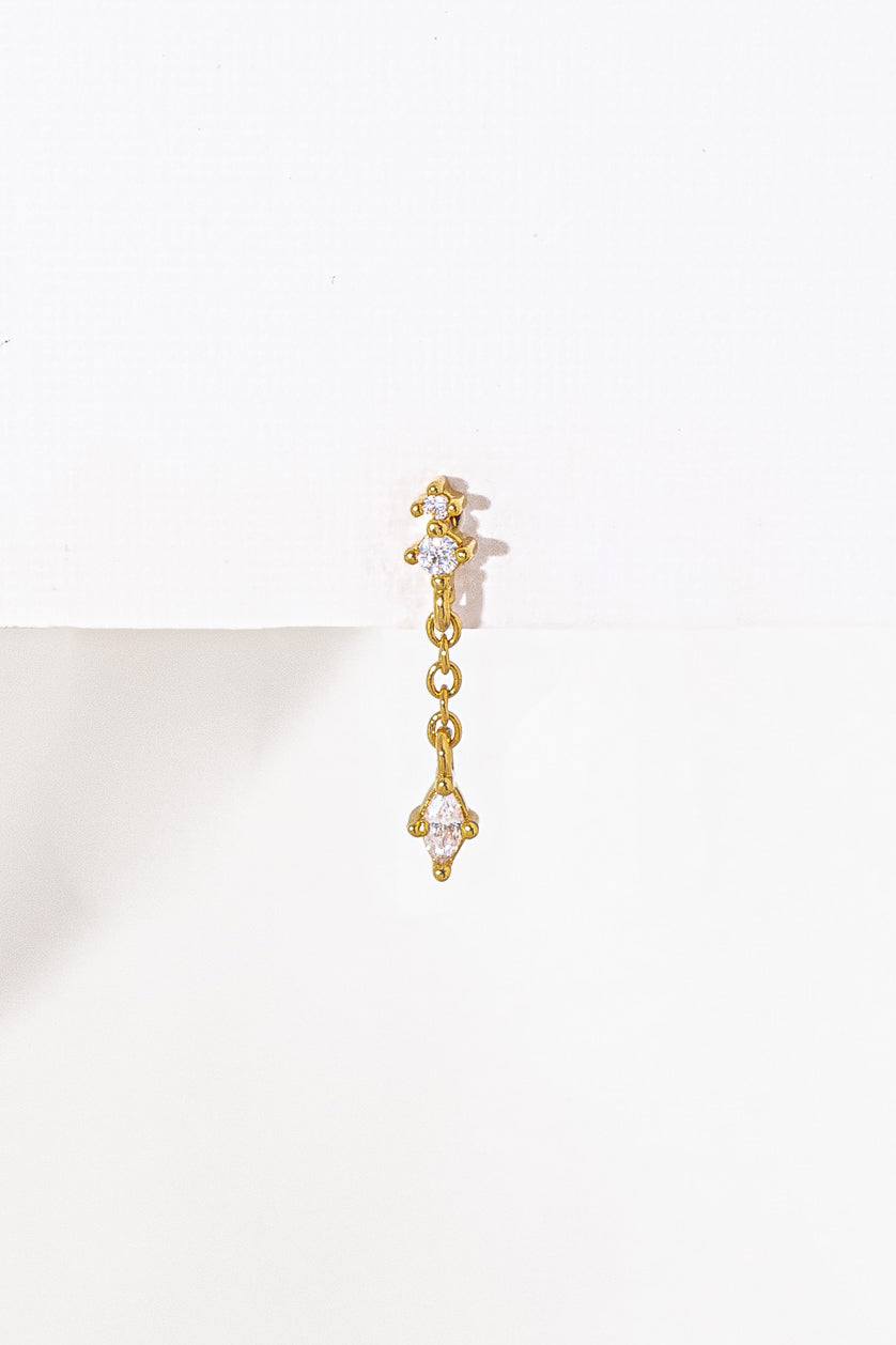 Zen Post Earring