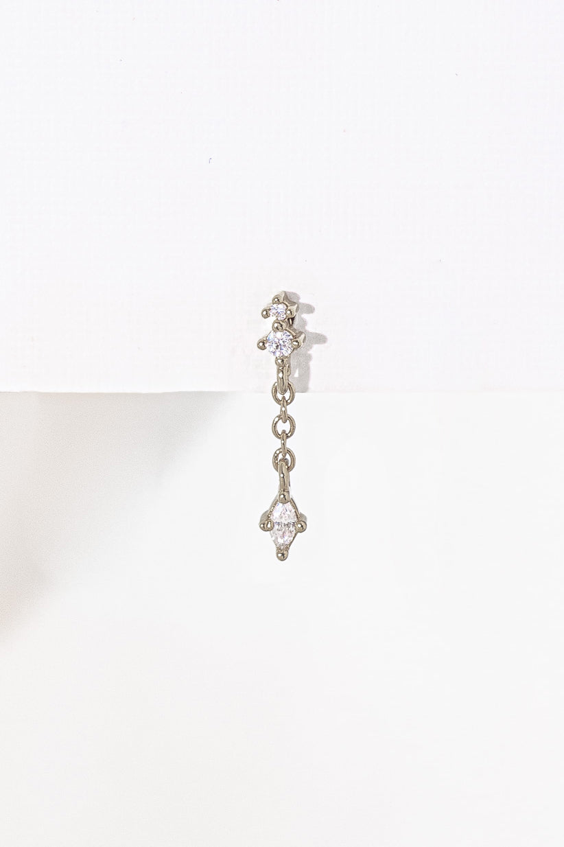 Zen Post Earring