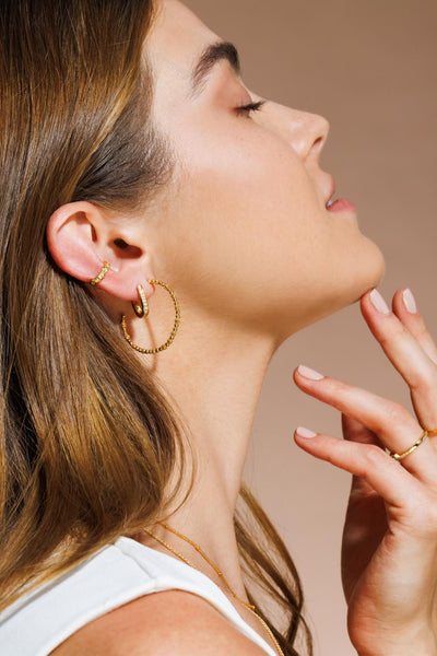 Zen Hoop Earrings