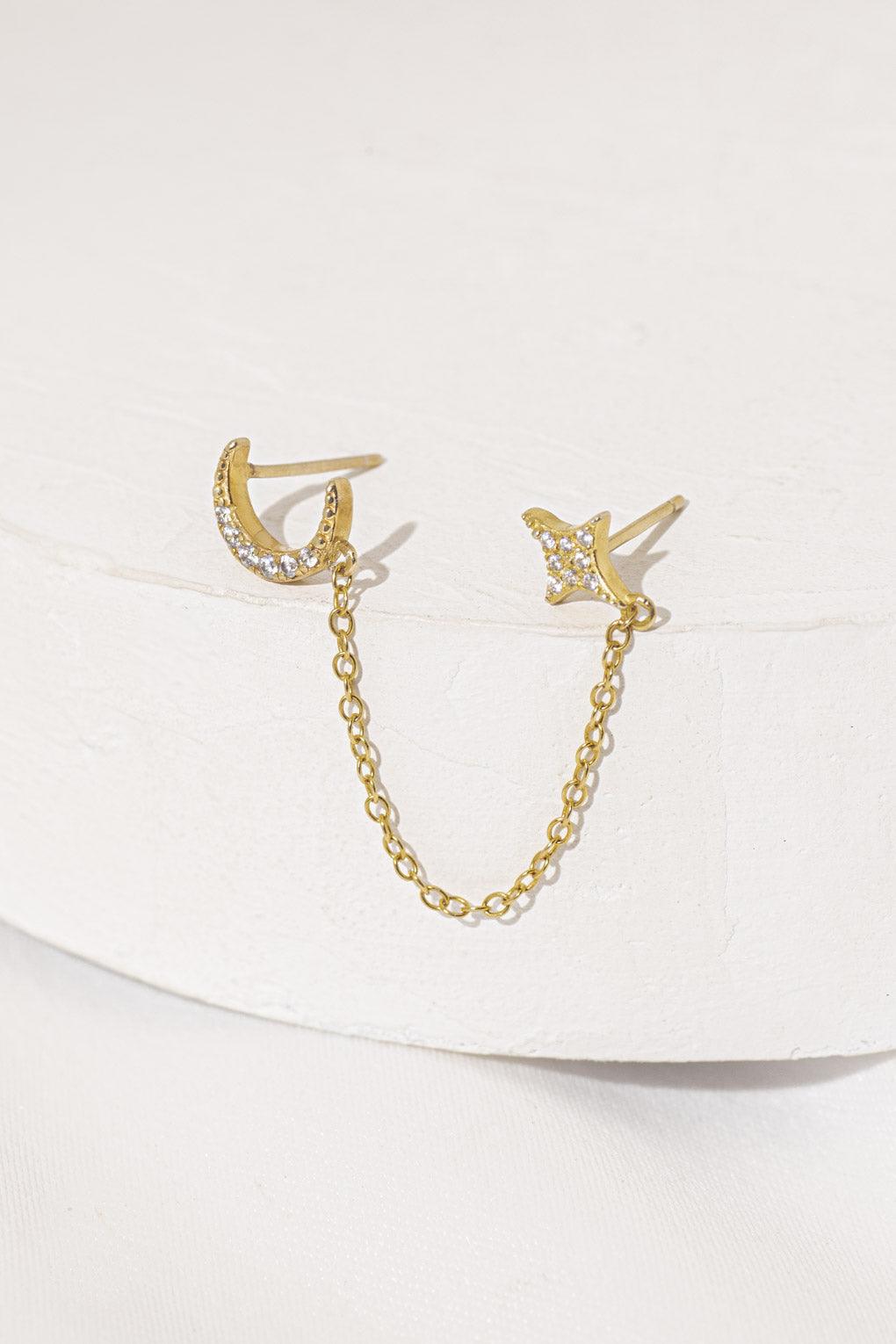 Midnight Double Earrings