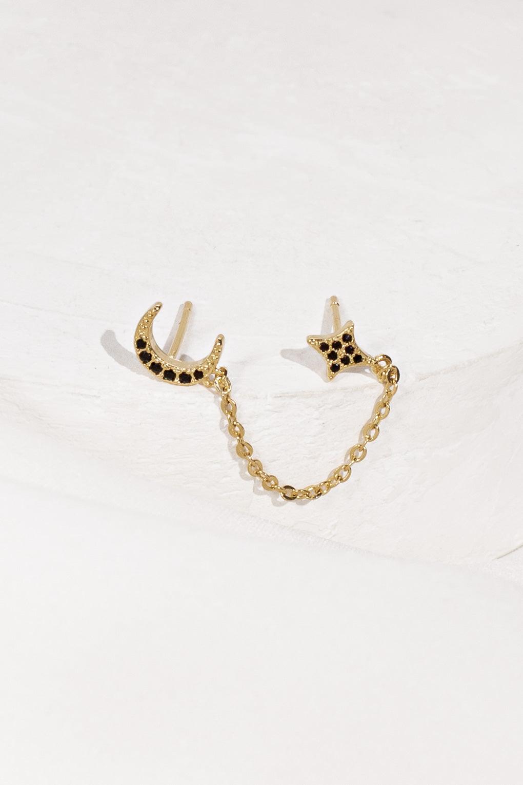 Midnight Double Earrings