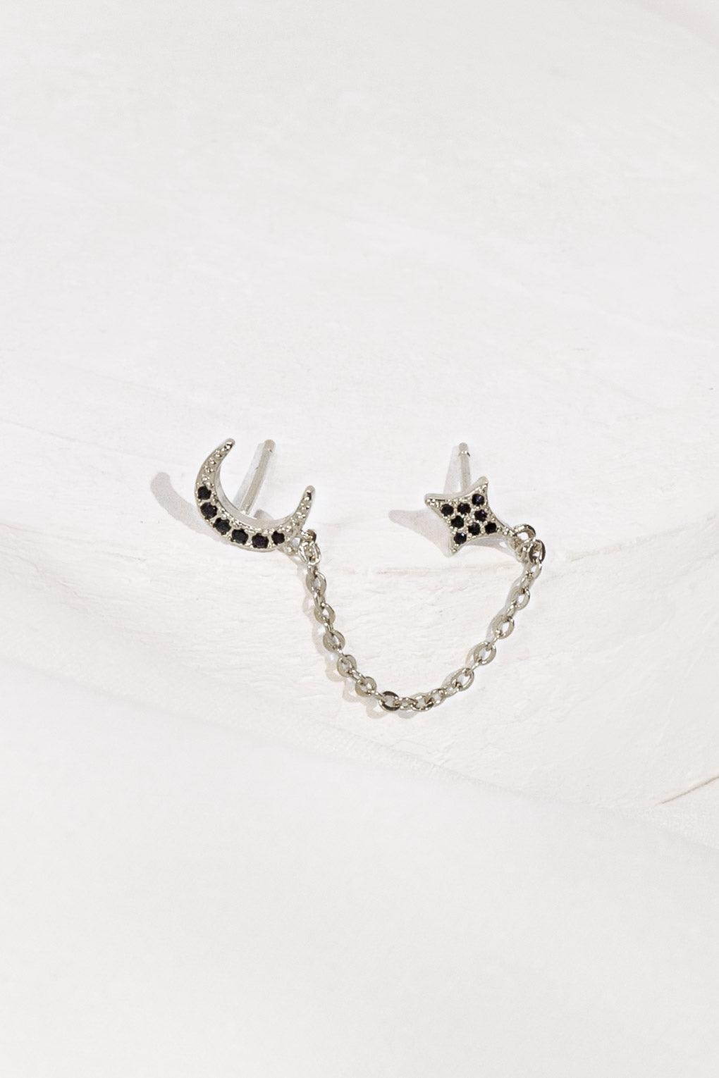 Midnight Double Earrings