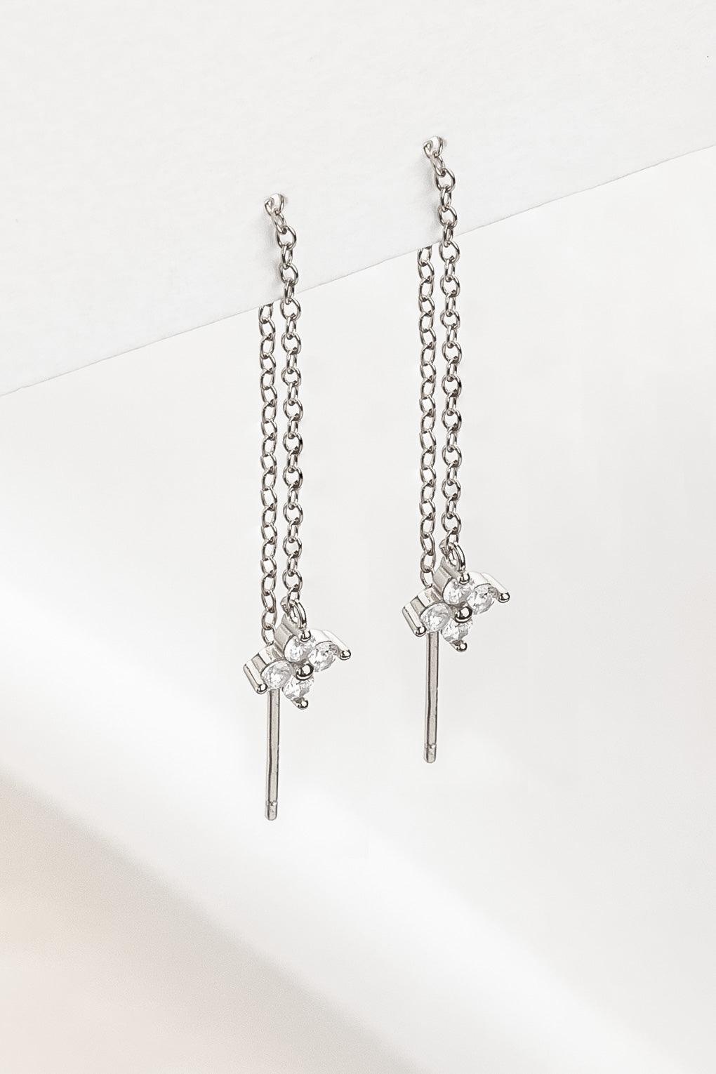 Long Daffodil Earrings