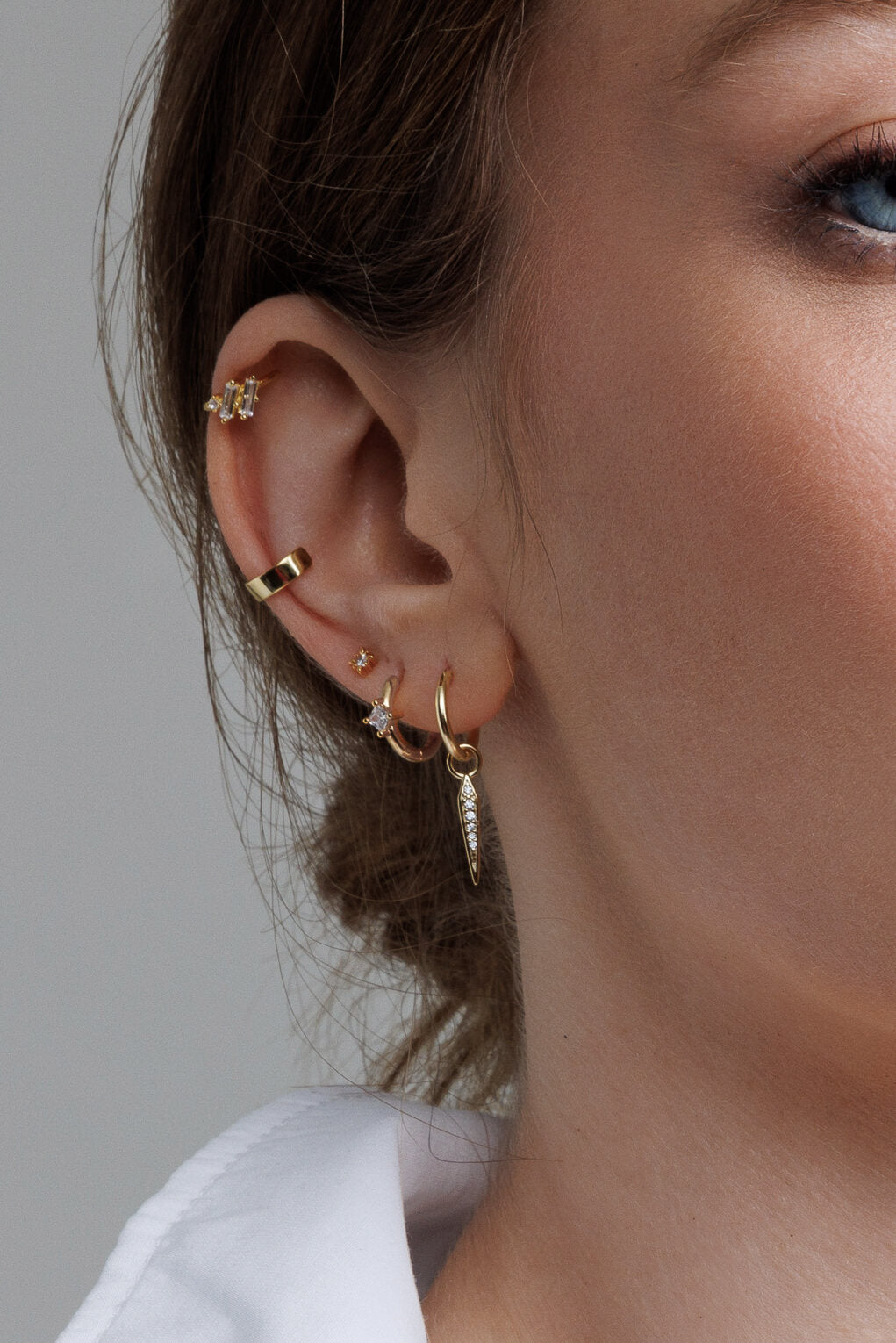 Lexy hoop earrings