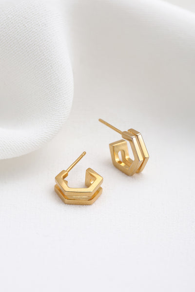 Small Metric Earrings