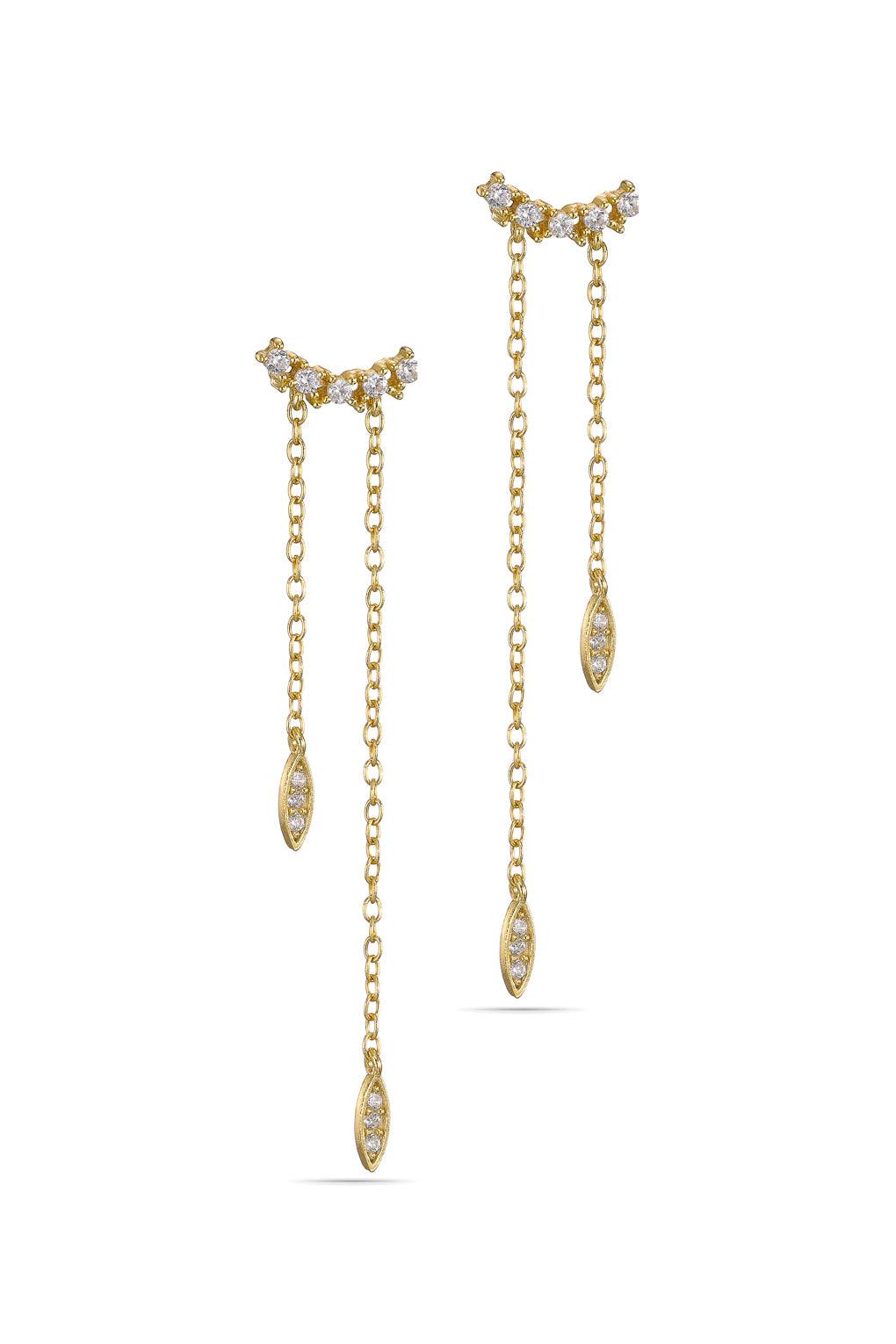 Long Gia Earrings Gold
