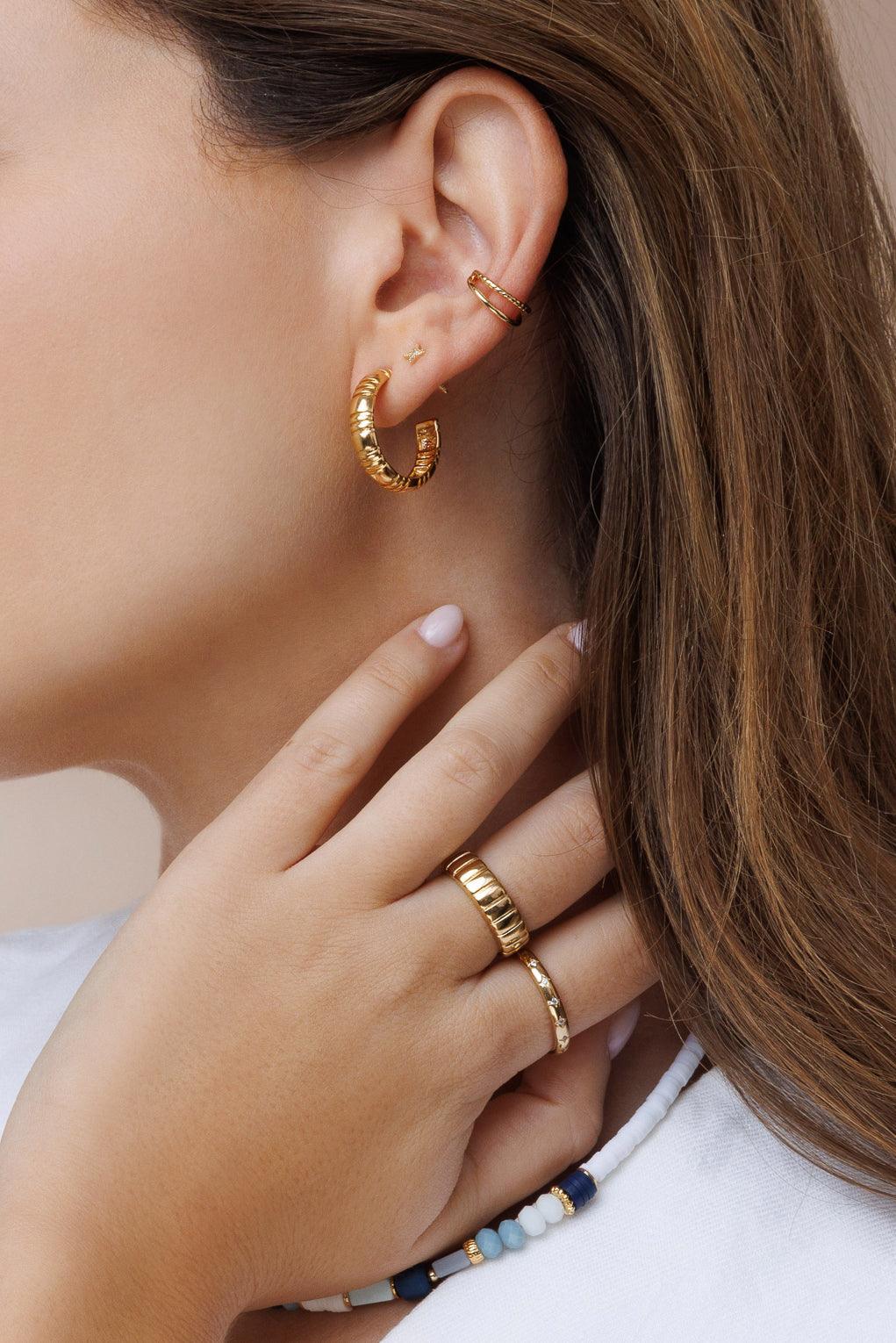 Pippa Earrings Gold