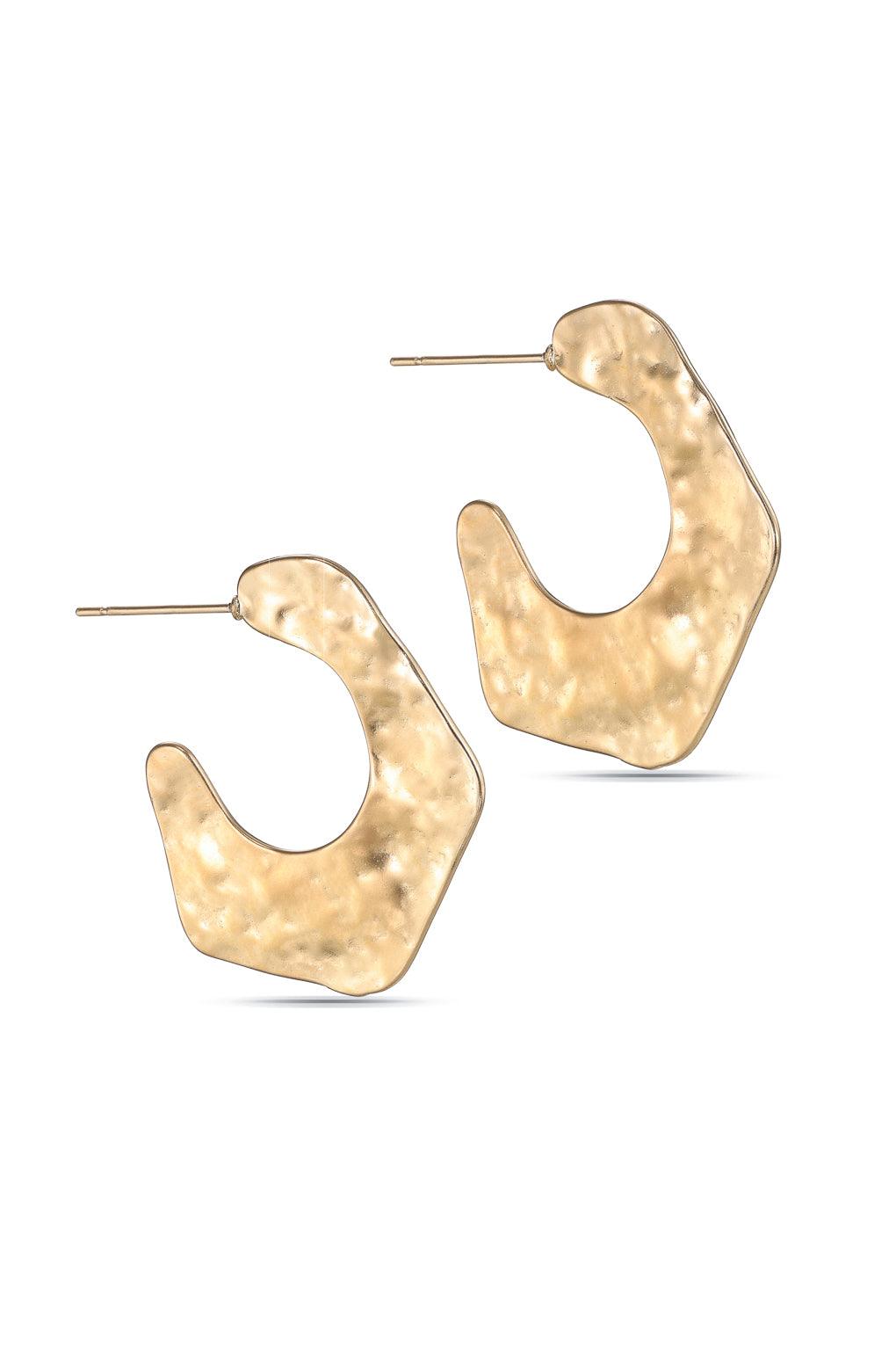 Ira Earrings Gold