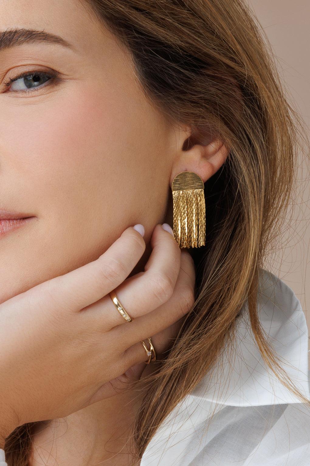 Keira Earrings Gold