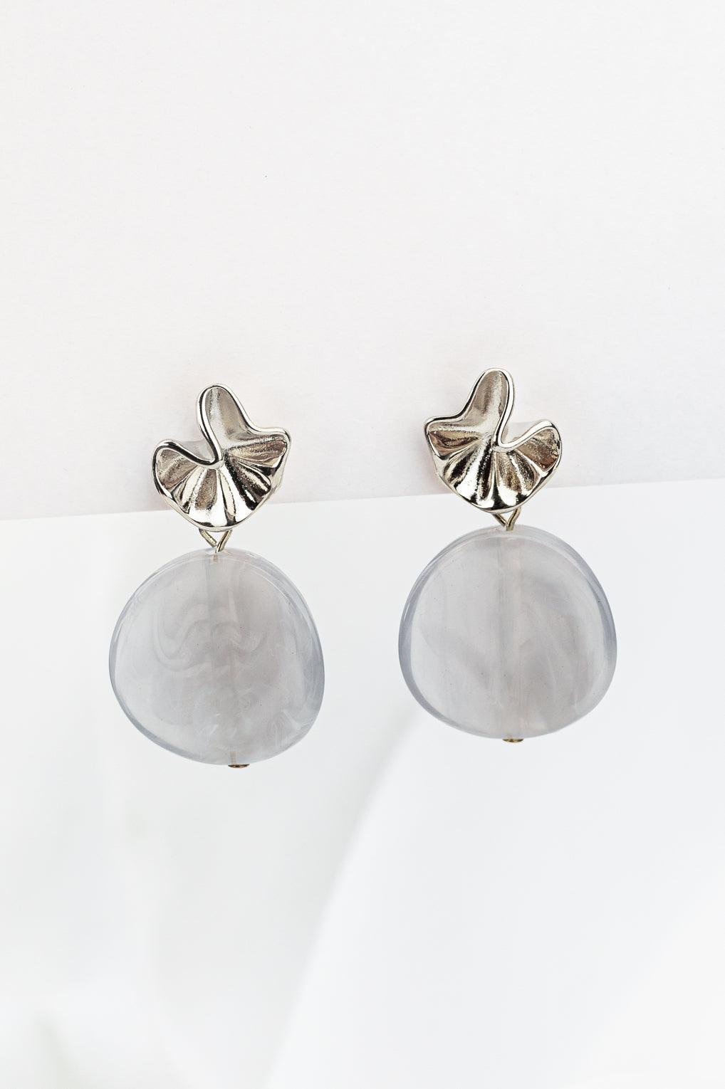 Sabine Earrings Gold / 24 cream