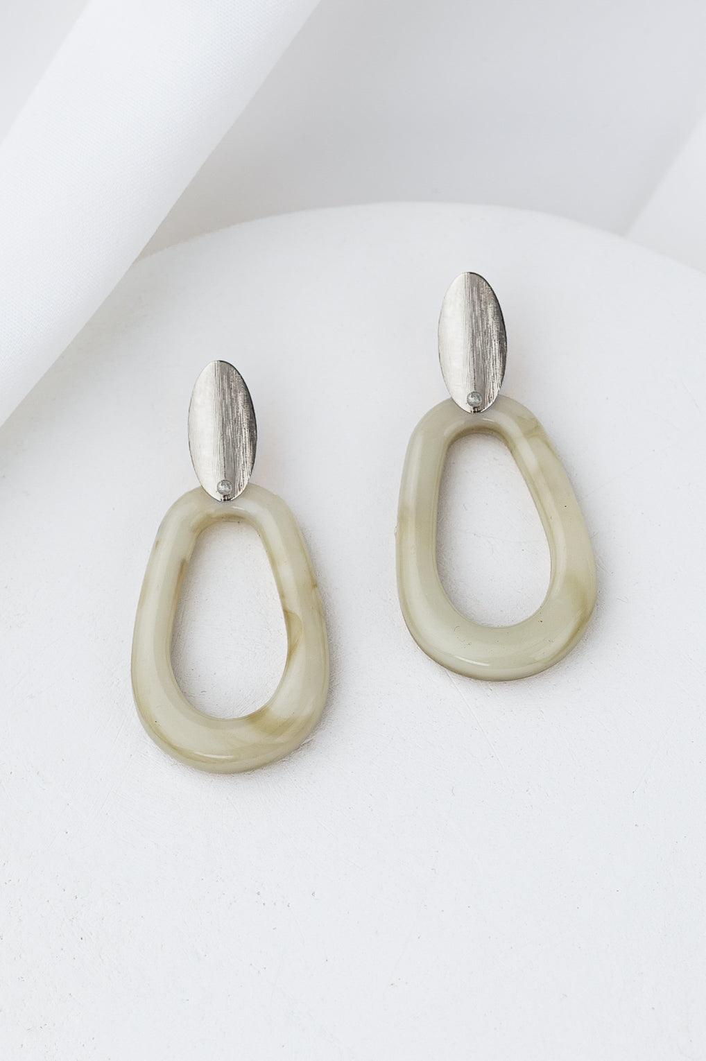 Clara Earrings Gold / 12 green