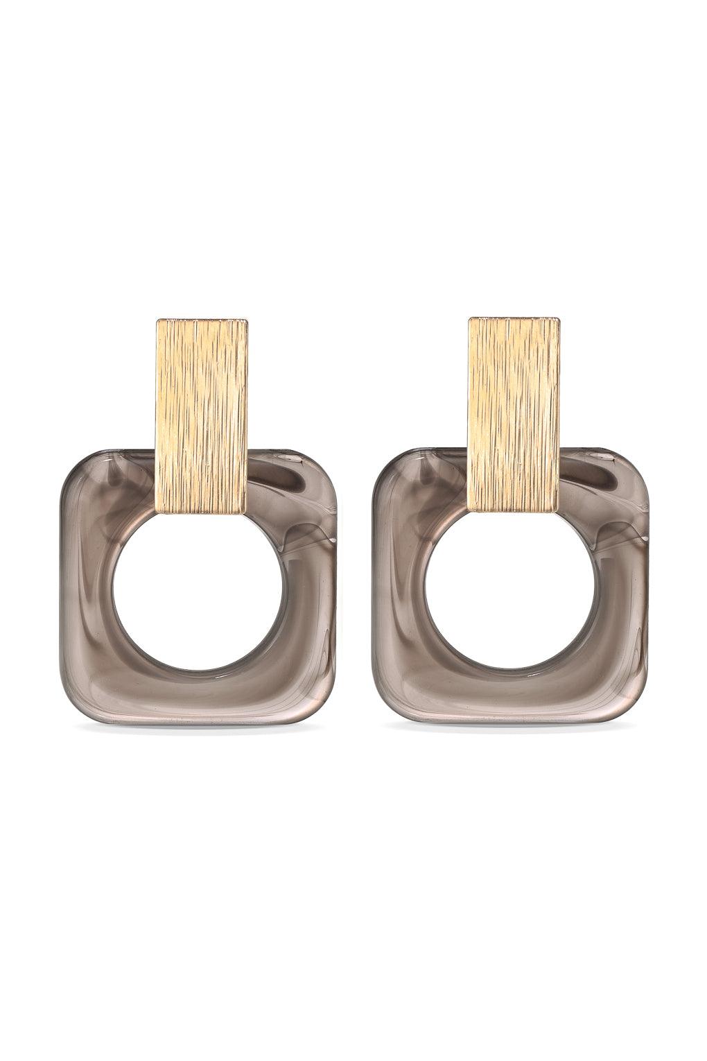 Ava Earrings Gold / 12 green