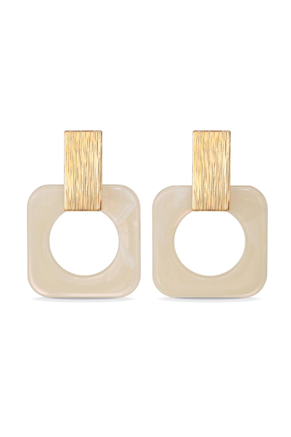 Ava Earrings Gold / 12 green