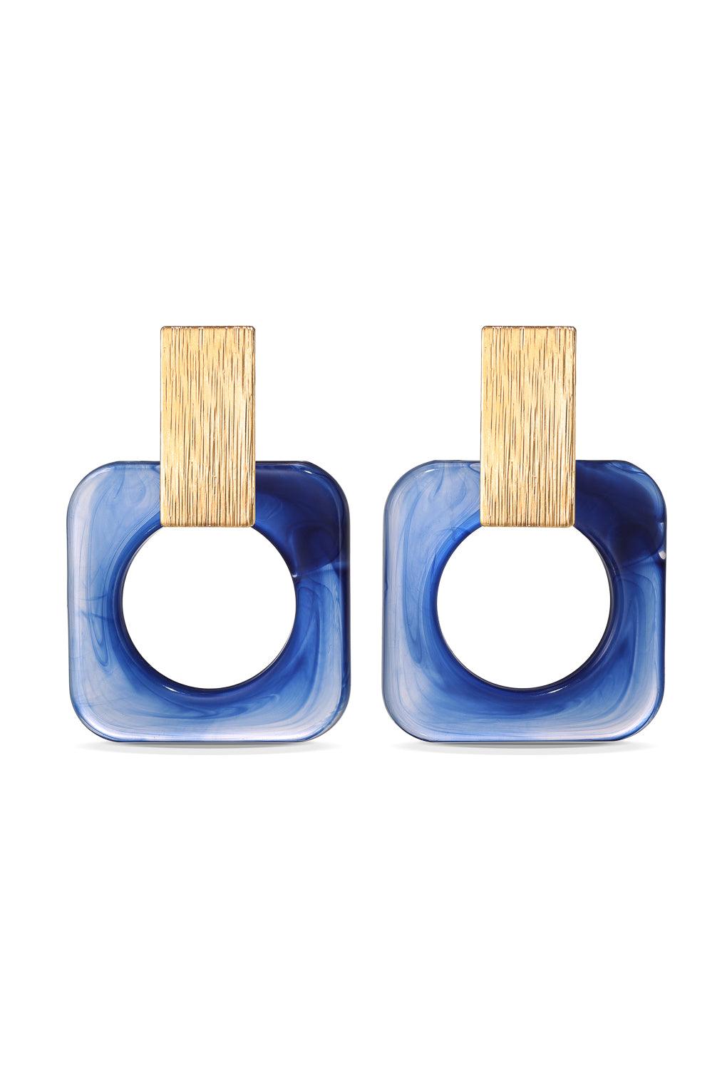 Ava Earrings Gold / 12 green