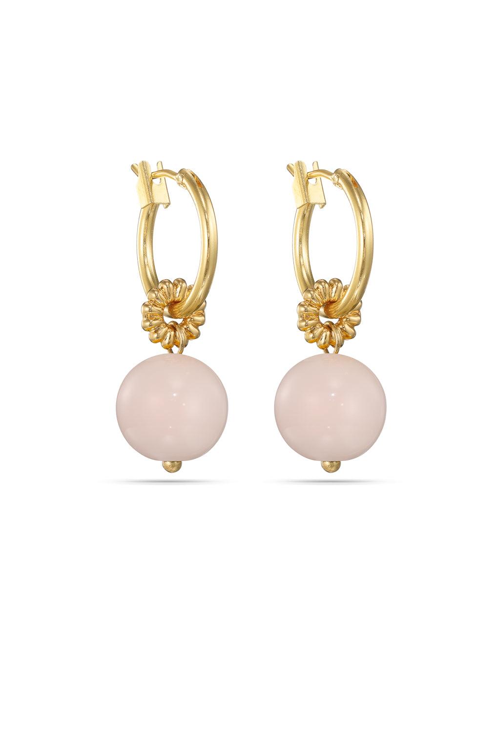 Lara Hoop Earrings Gold / 4 yellow