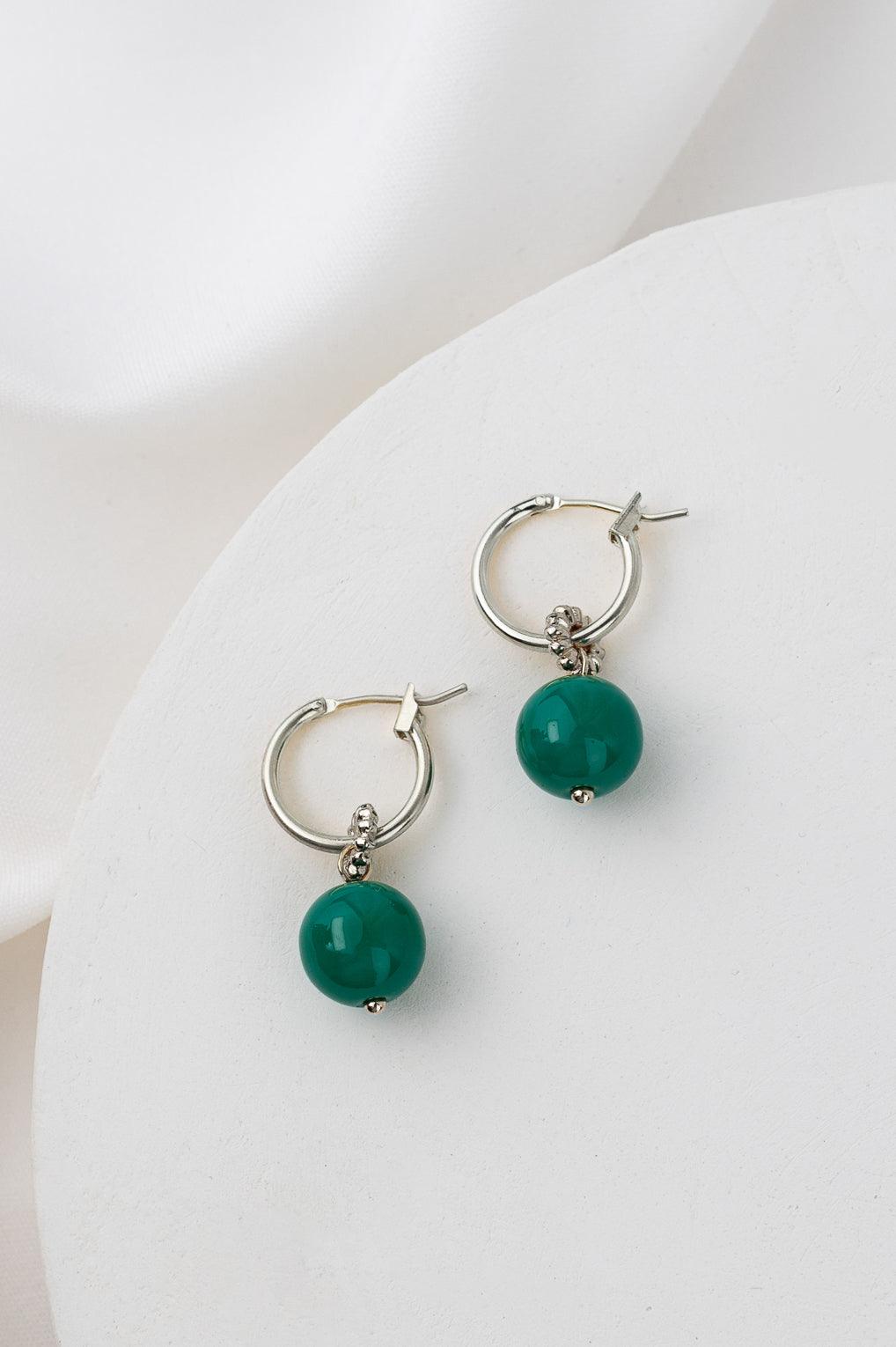 Lara Hoop Earrings Gold / 4 yellow