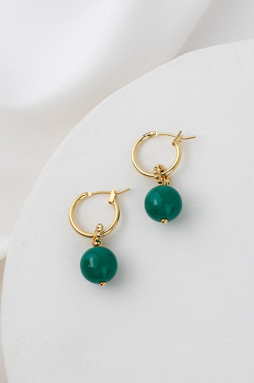 Lara Hoop Earrings Gold / 4 yellow