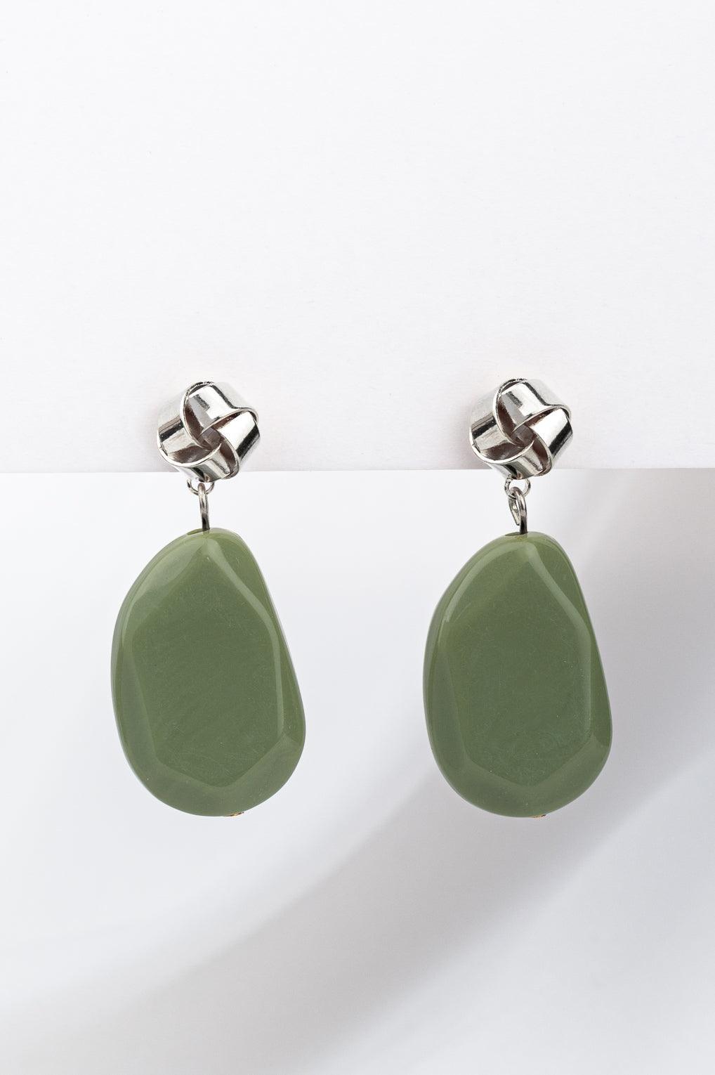 Talia Earrings Gold / 32 teal