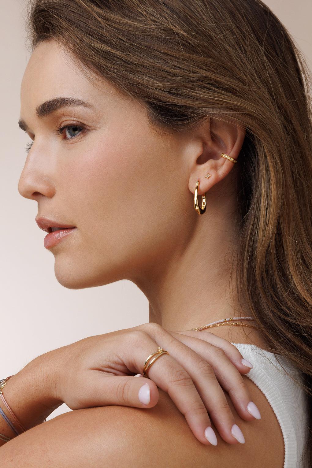 Elise Earrings Gold
