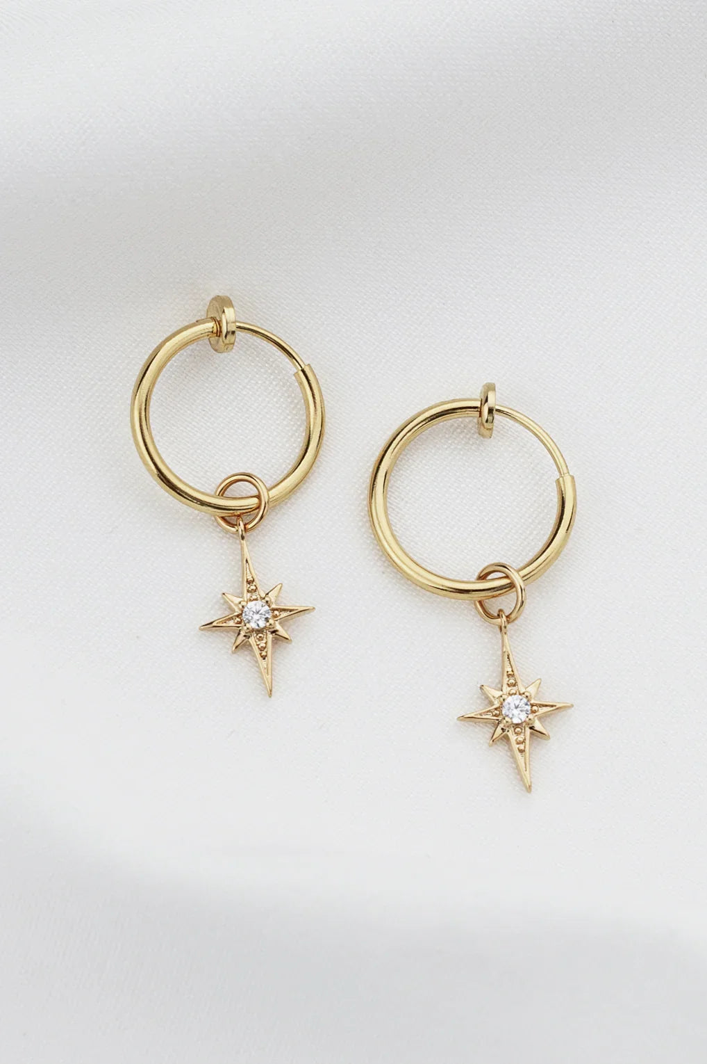Clip-On Earrings with Replaceable Pendants