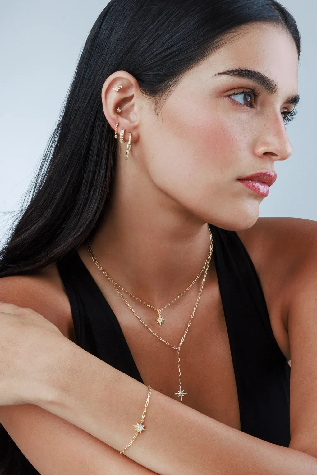 Livia Hoop Earrings