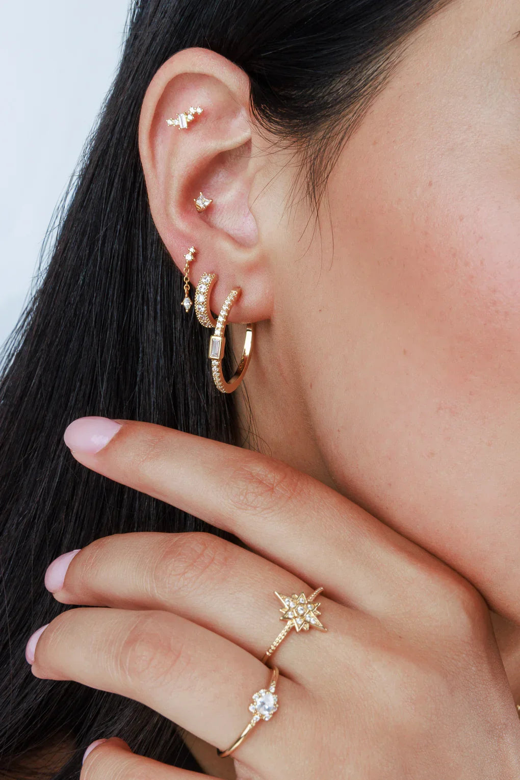 Livia Hoop Earrings