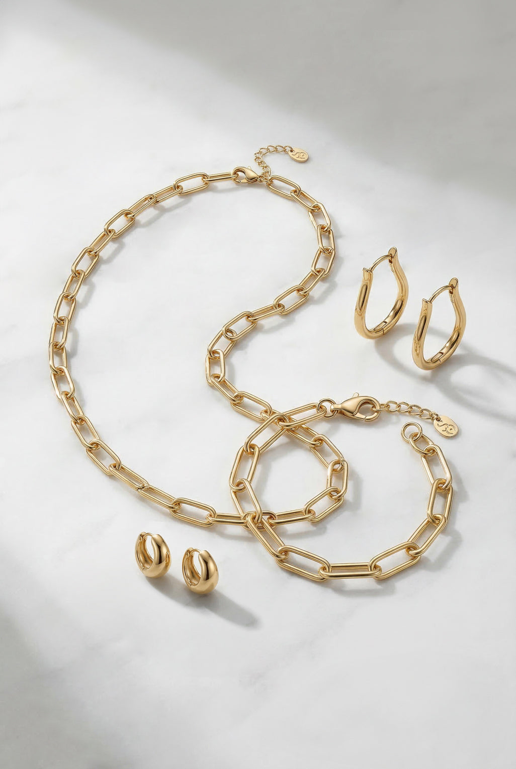 Marine Hoop earrings