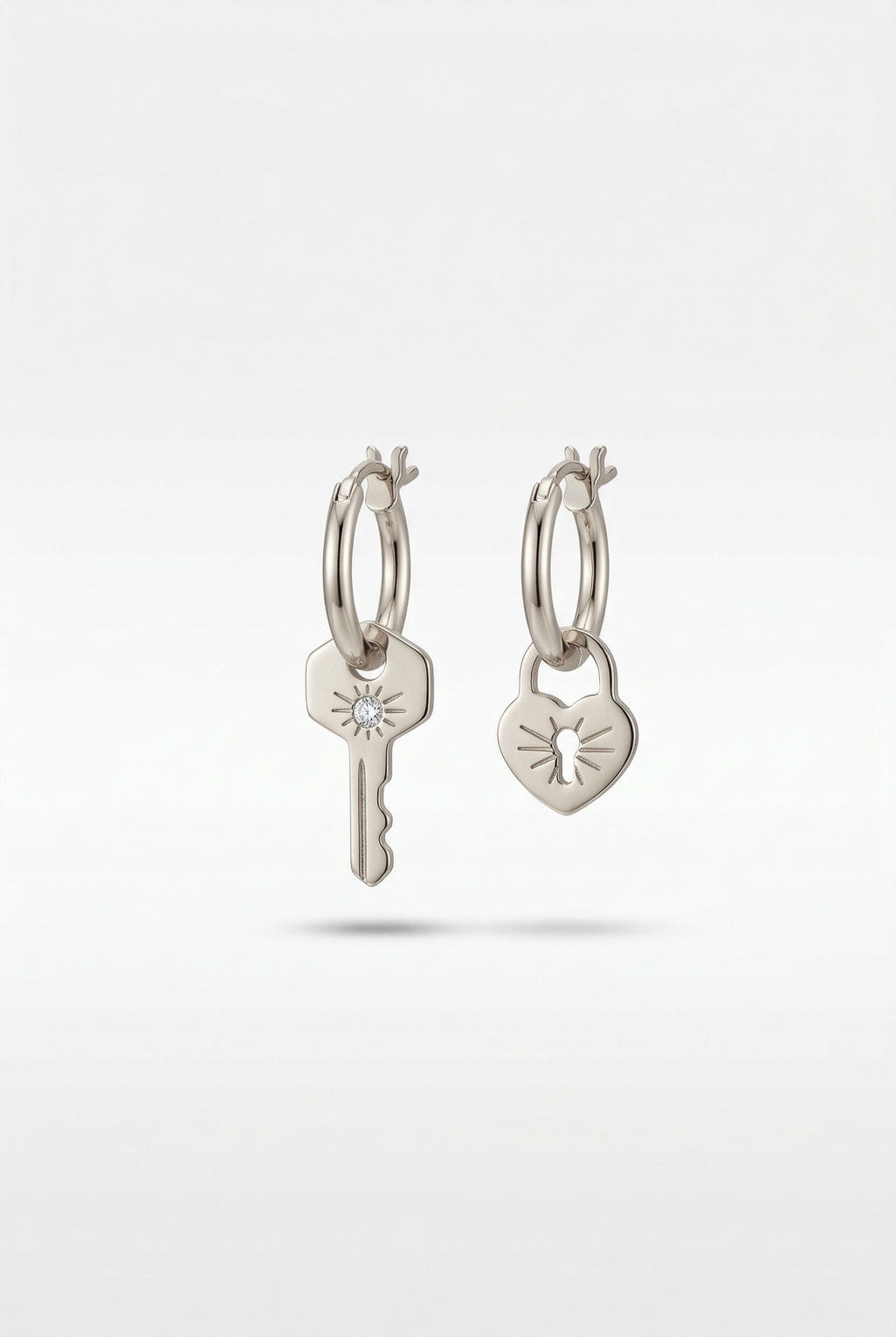 lock & key Earrings