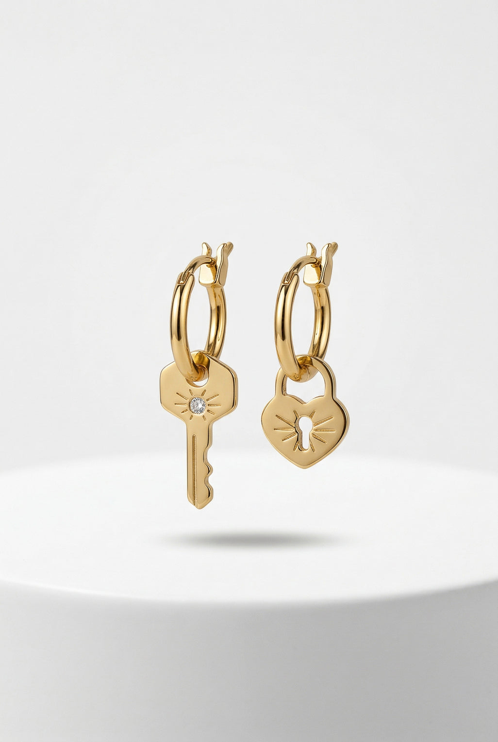 lock & key Earrings