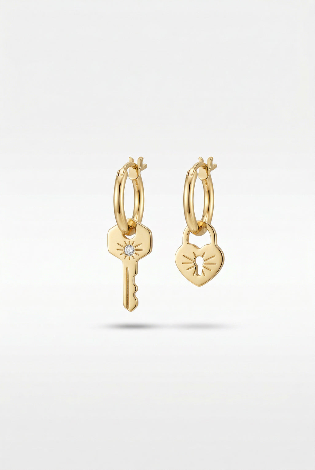 lock & key Earrings