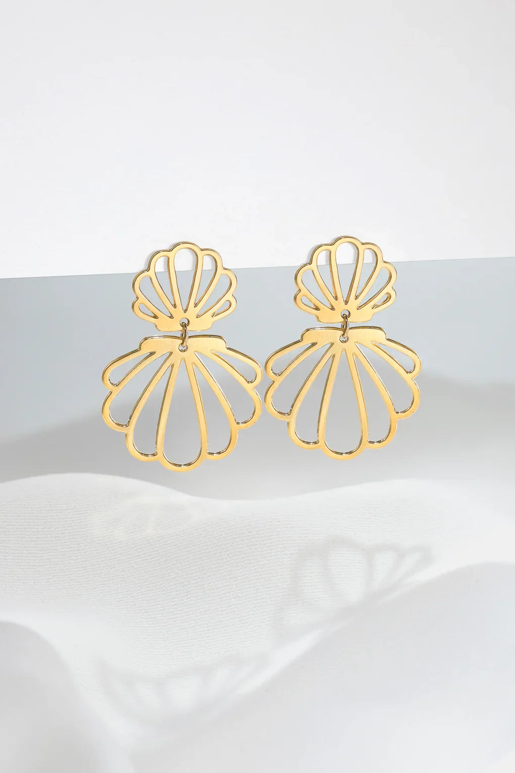 Large Ariel Post Earrings