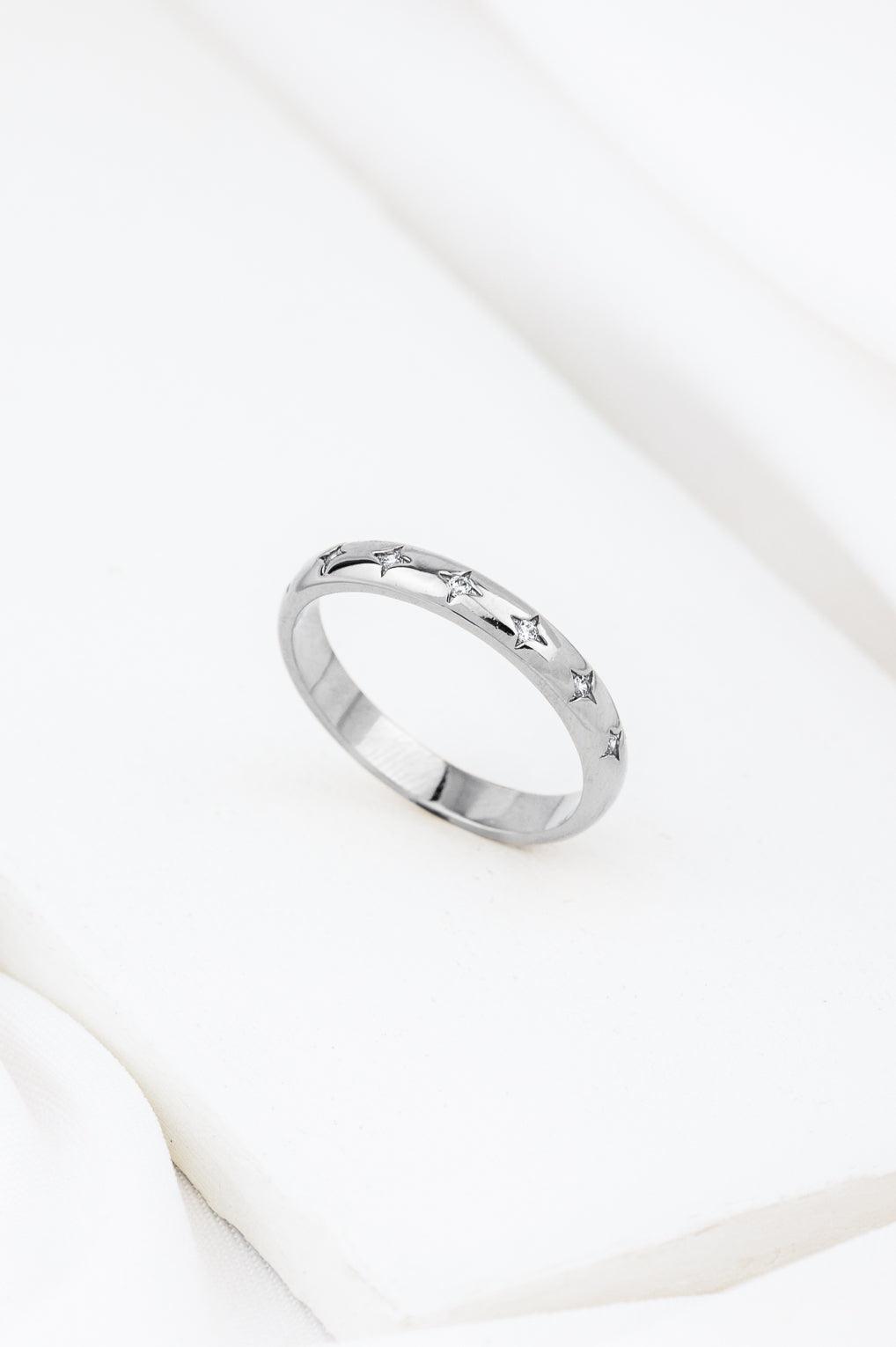 Myra Ring Gold / 34 crystal / US 5