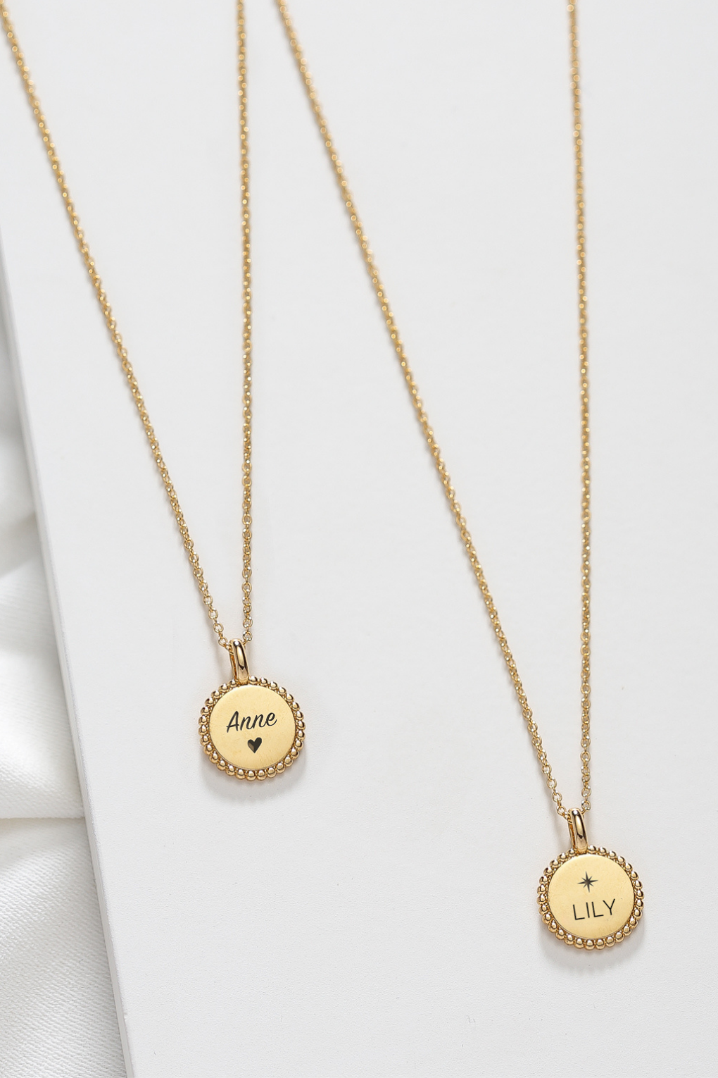 Custom Engraved Coin Necklace