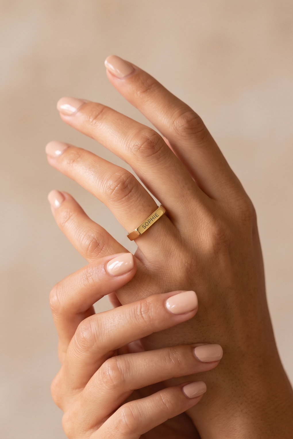 Custom Engraved Signet Ring