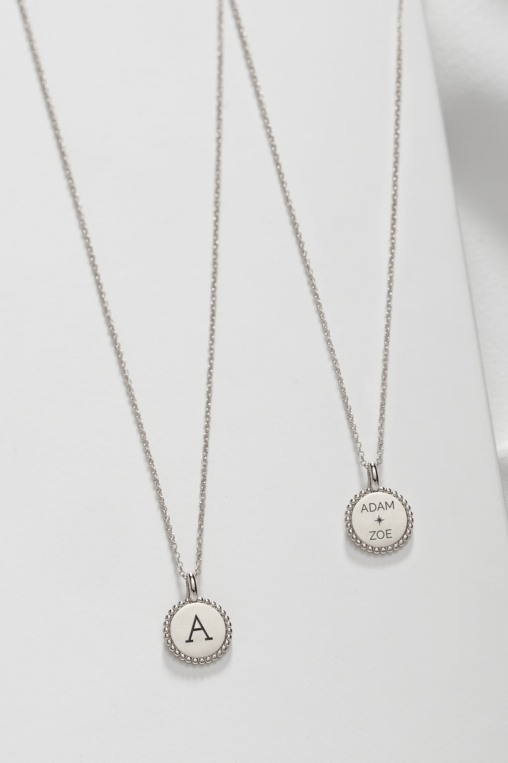 Custom Engraved Coin Necklace