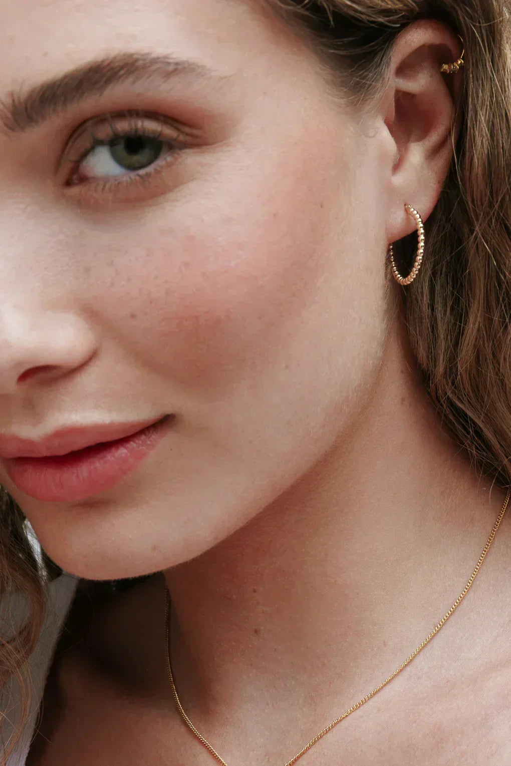 Mika Earrings in 14K gold