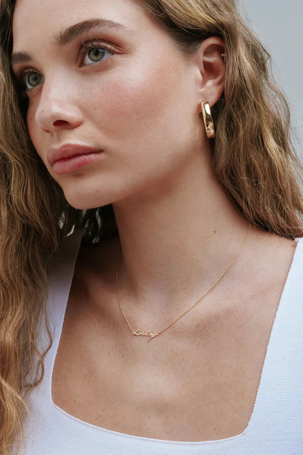 Sam Earrings in 14K gold