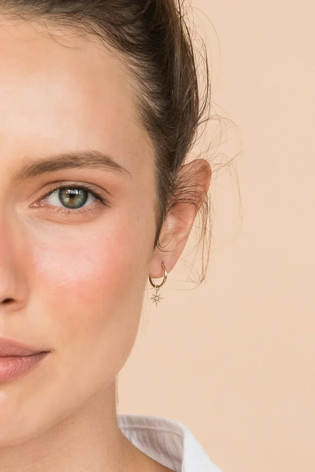 Spark Earrings in 14K gold