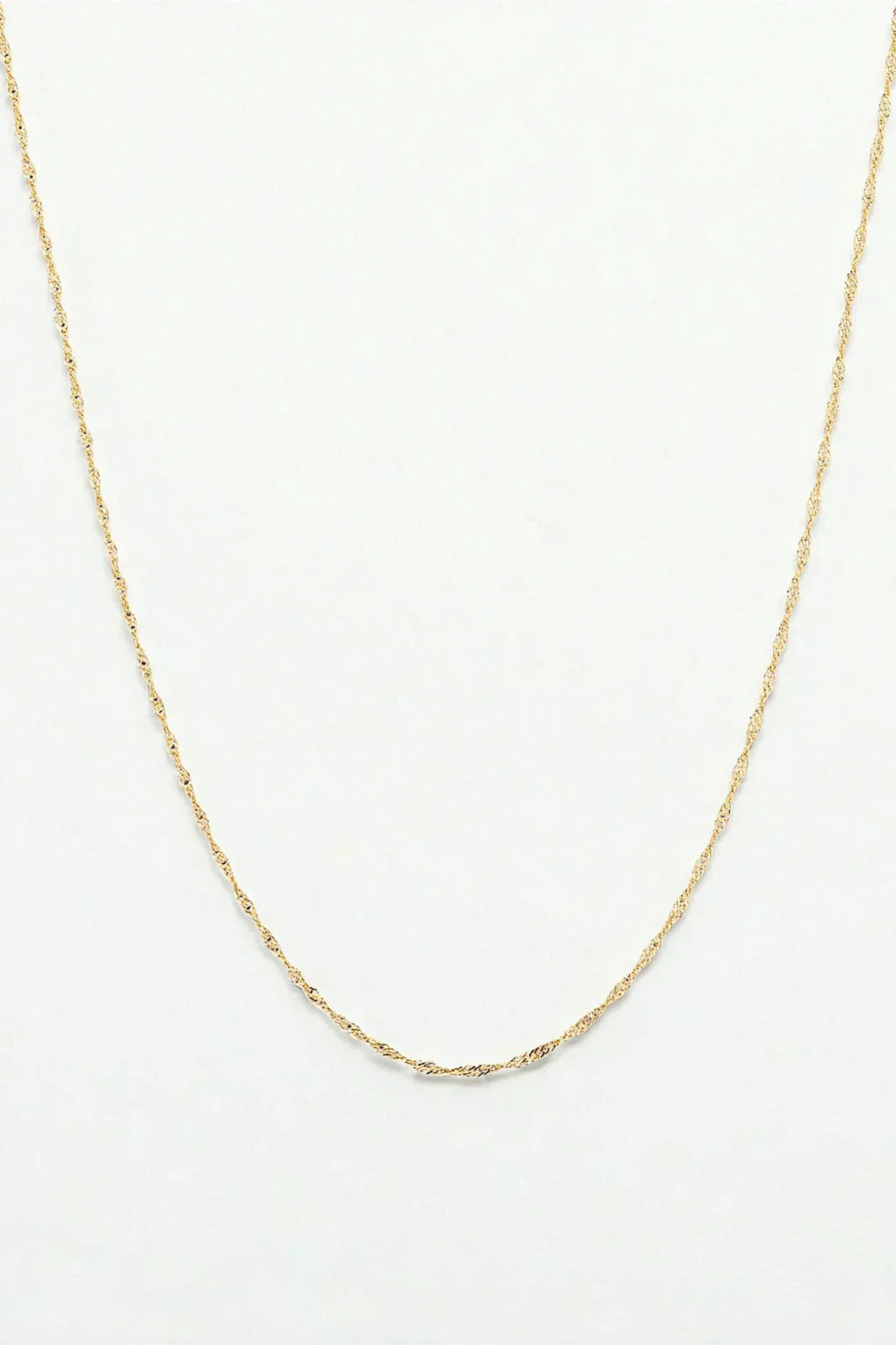 Zoe Necklace in 14K gold