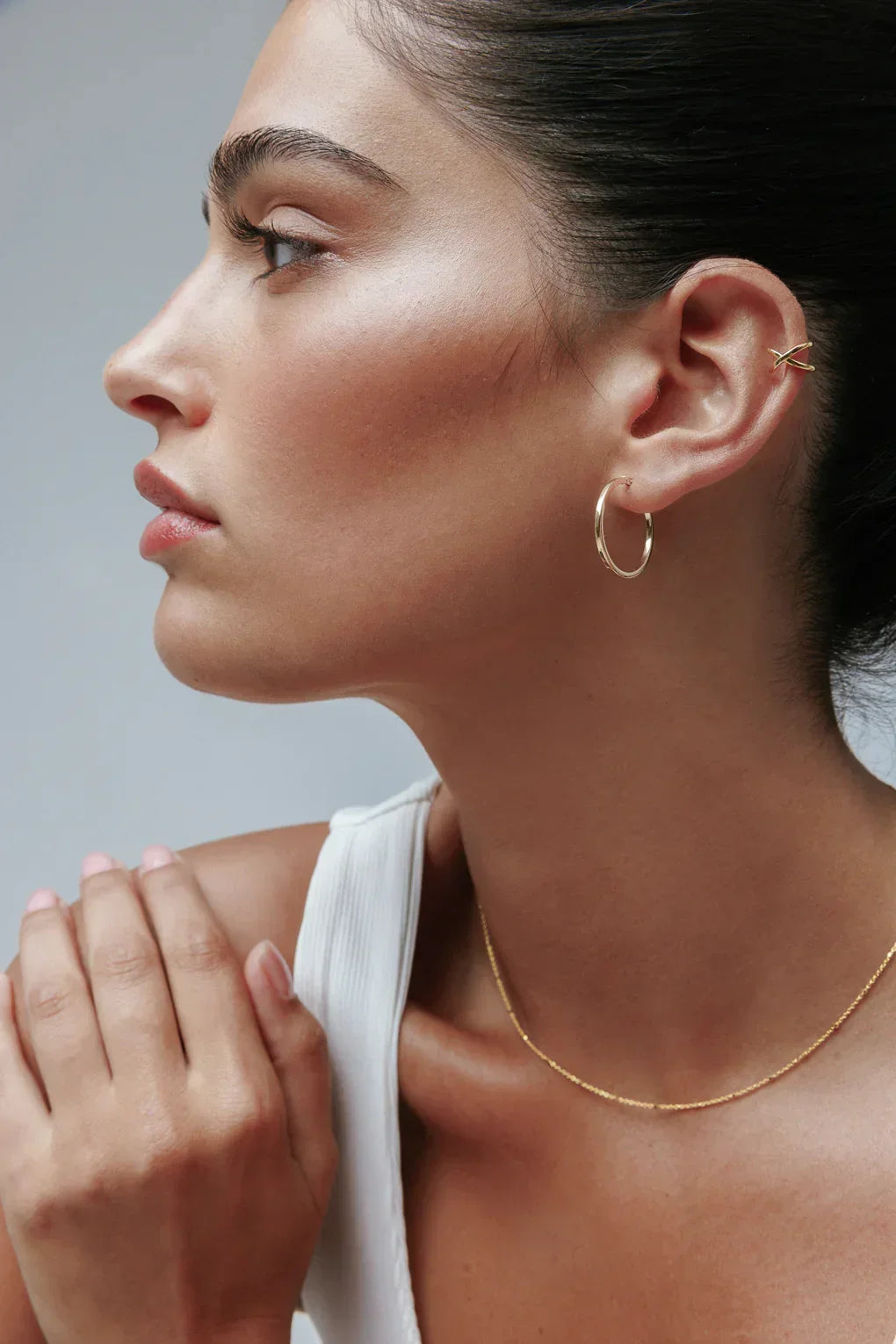 Scarlet Necklace in 14K gold