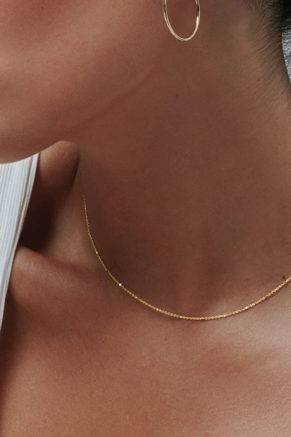 Scarlet Necklace in 14K gold