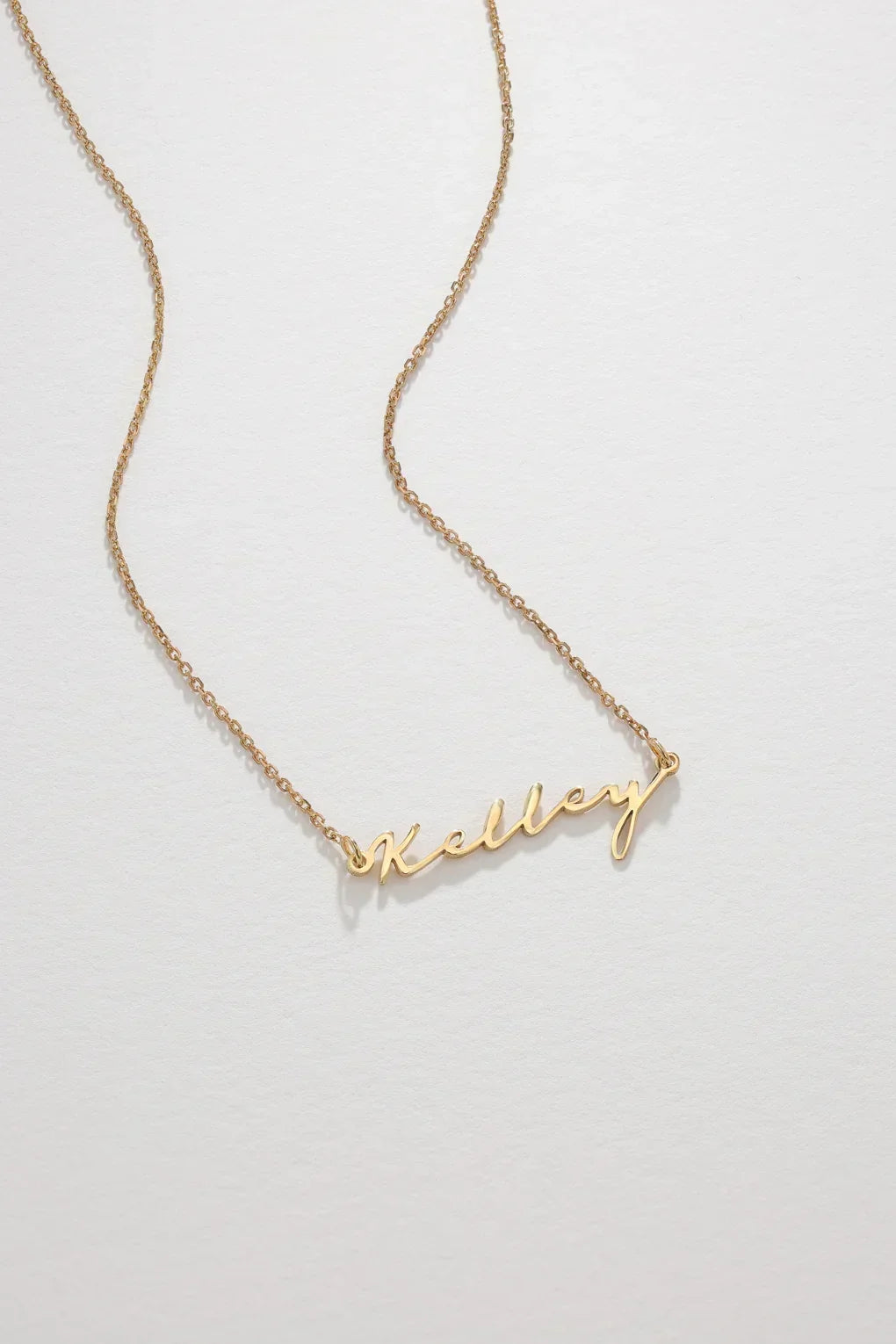 Custom Name Necklace in 14K gold