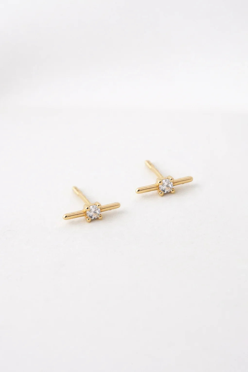 Natalie earrings in 14K gold