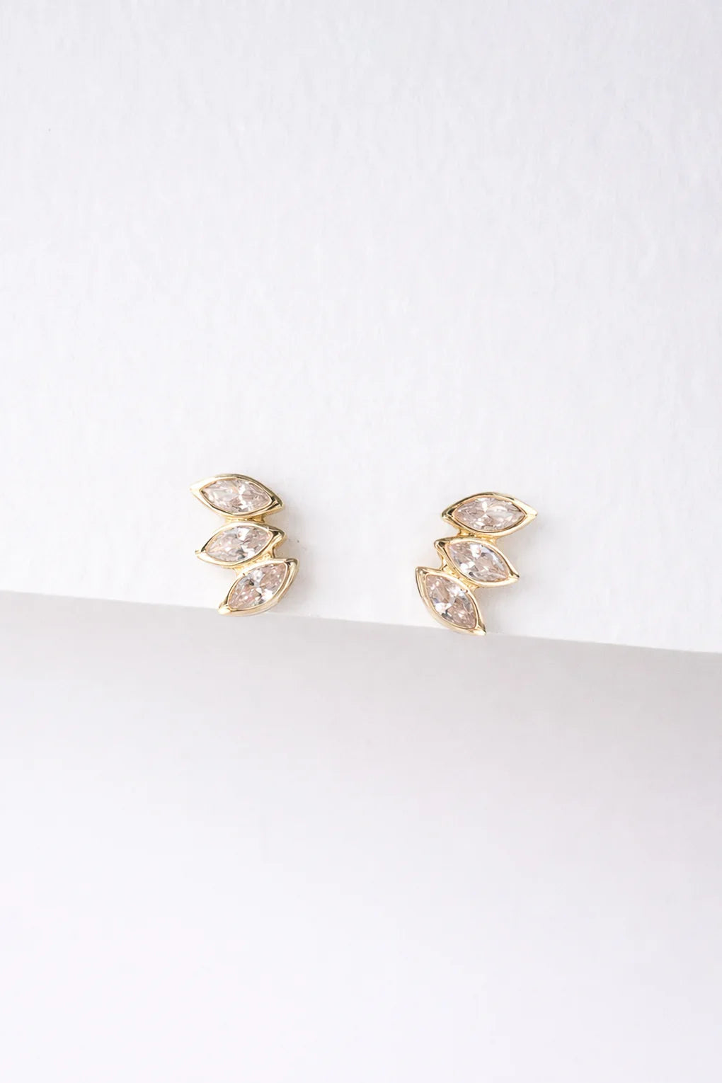 Lana earrings in 14K gold