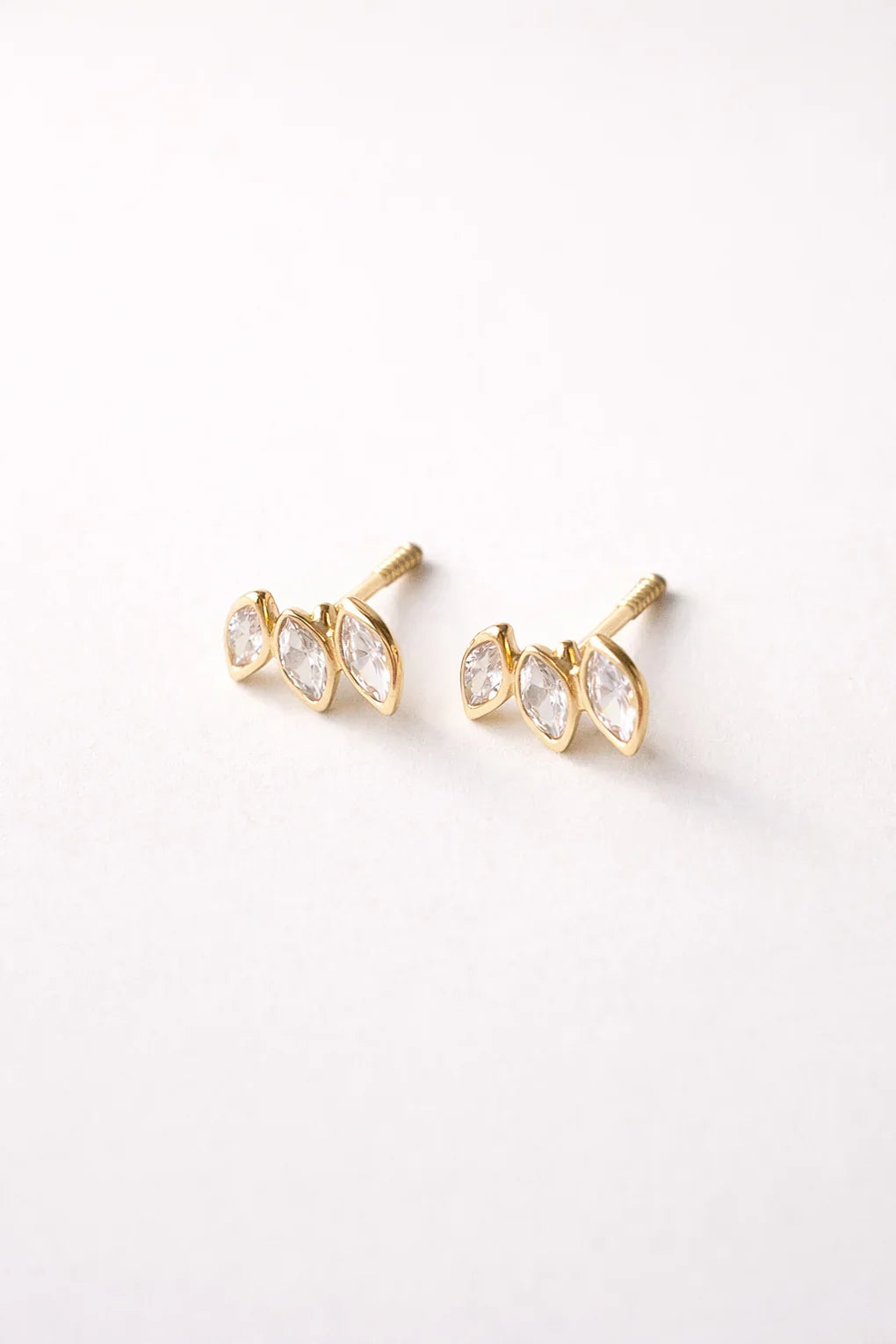 Lana earrings in 14K gold