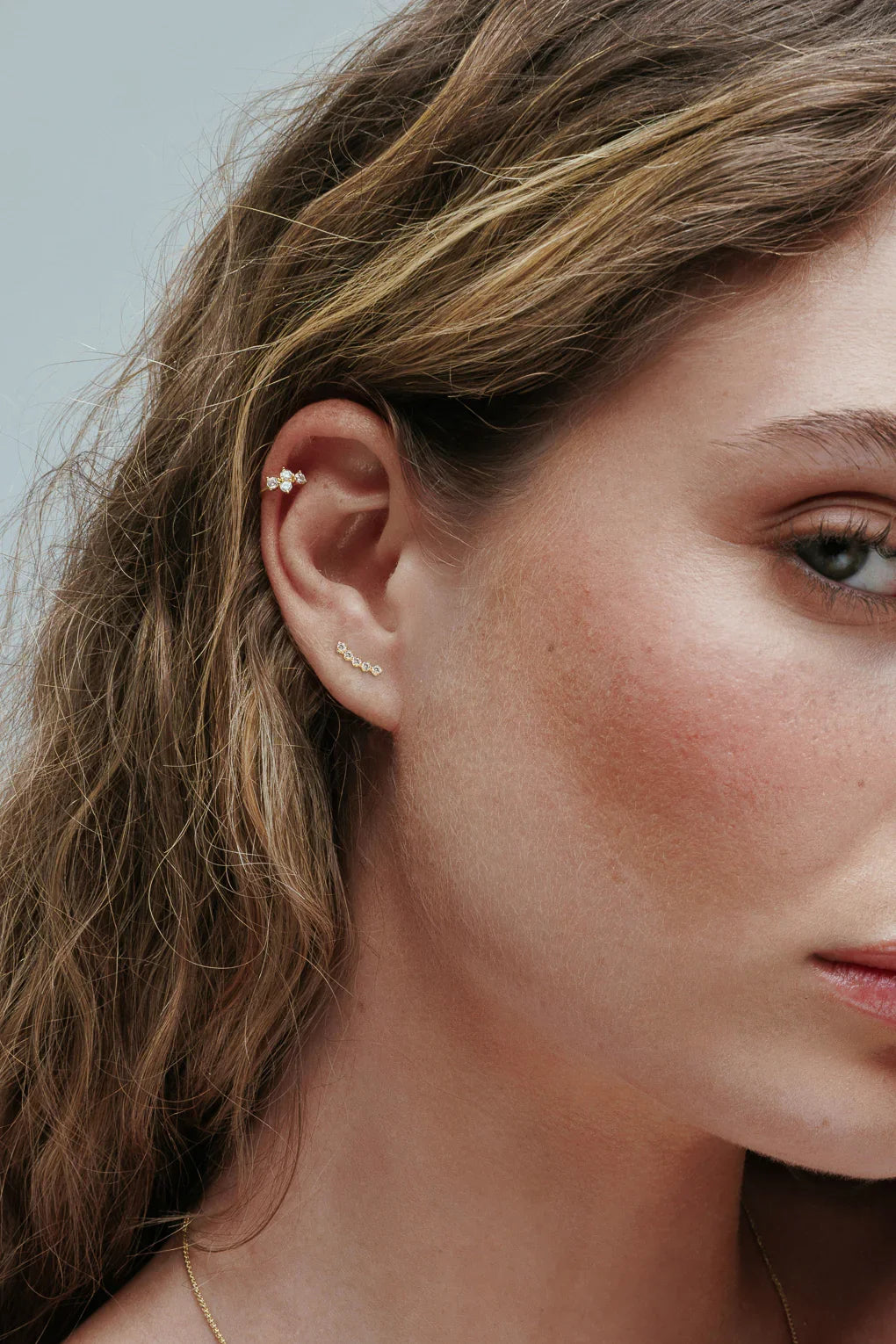 Emilia earrings in 14K gold