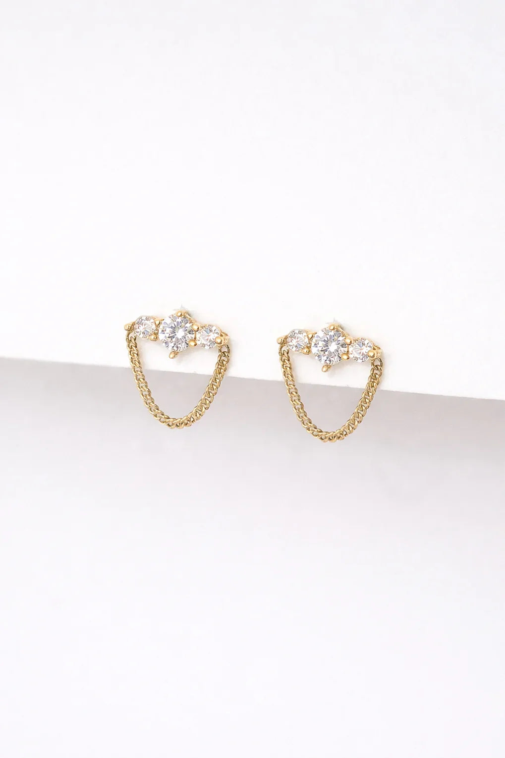 Don earrings in 14K gold