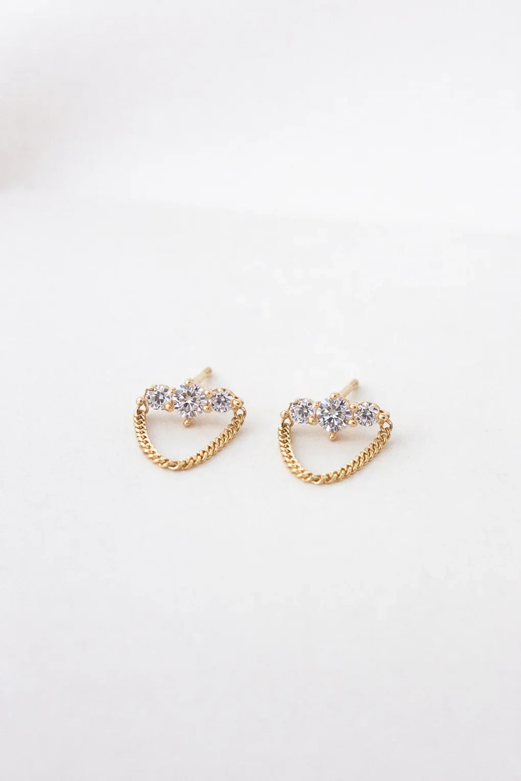 Don earrings in 14K gold