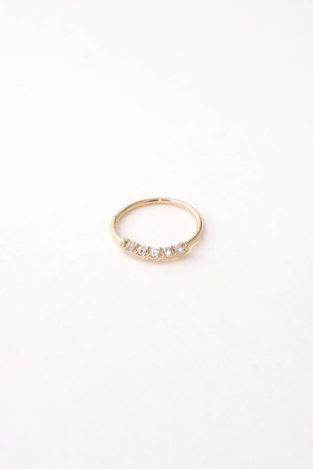 Tom piercing earring in 14K gold